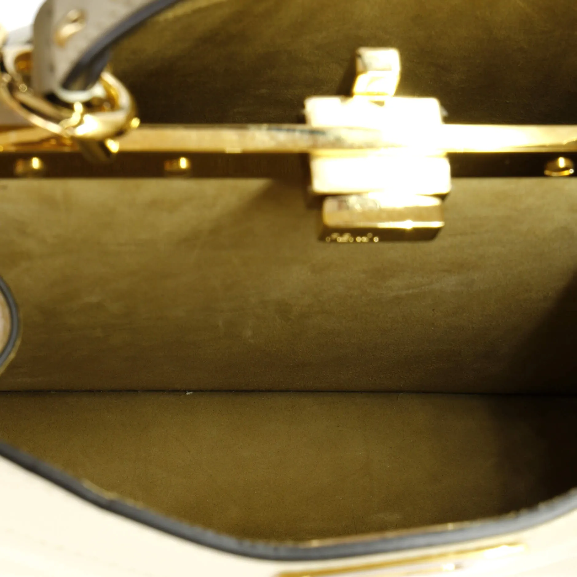 Peekaboo ISeeU Bag Studded Leather Small