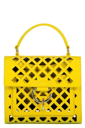 Penelope S Plot Perforated Bag - Pollen