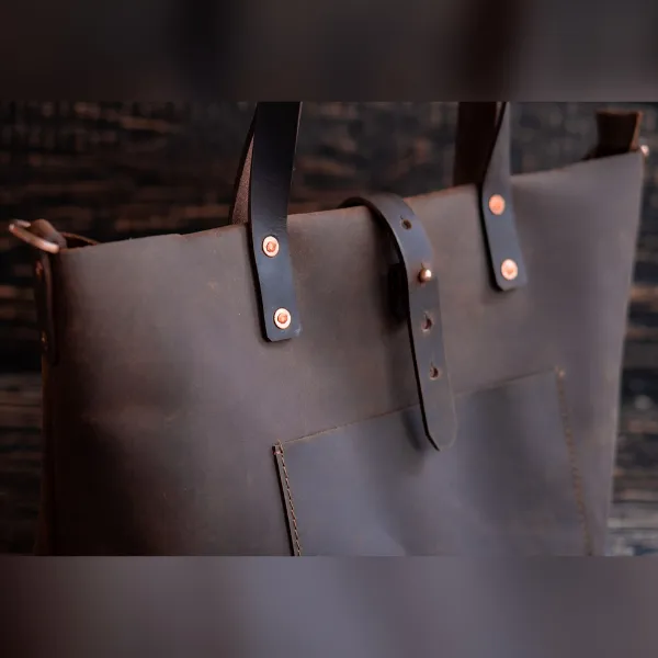 Portland Tote (Vintage Brown)