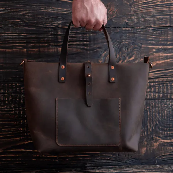 Portland Tote (Vintage Brown)