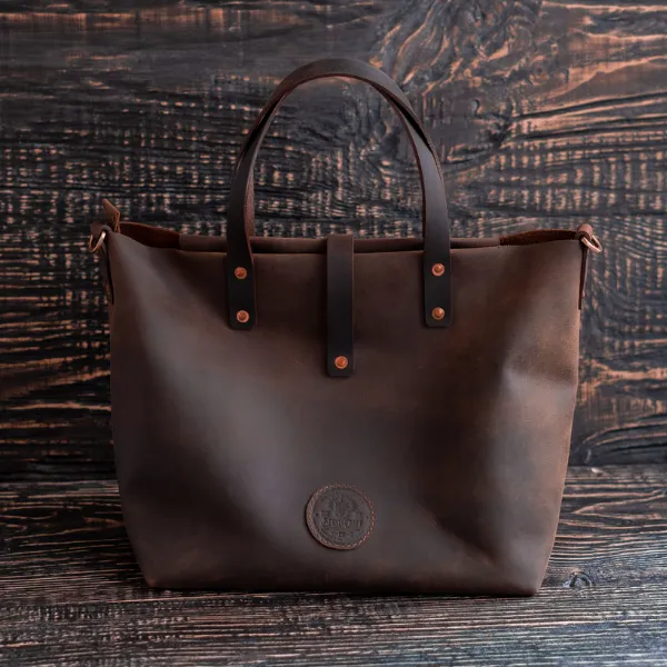 Portland Tote (Vintage Brown)