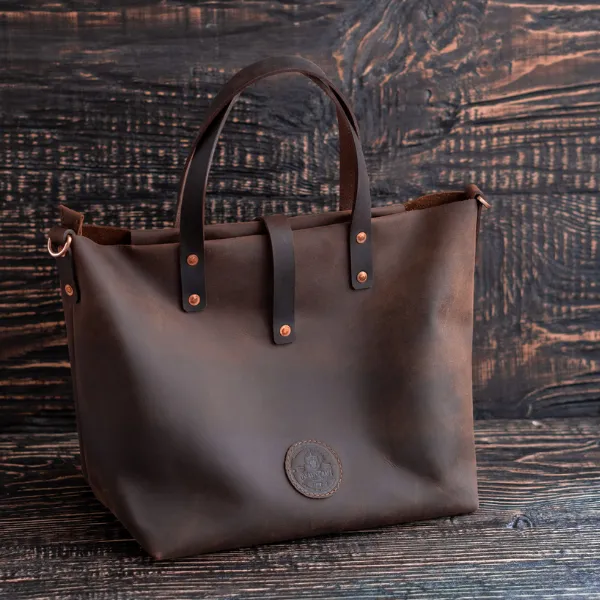 Portland Tote (Vintage Brown)