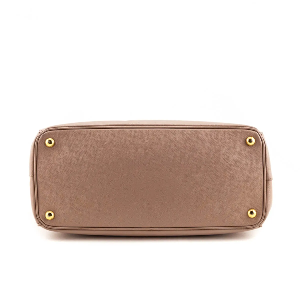Prada Cammeo Saffiano Lux Medium Galleria Double Zip Tote