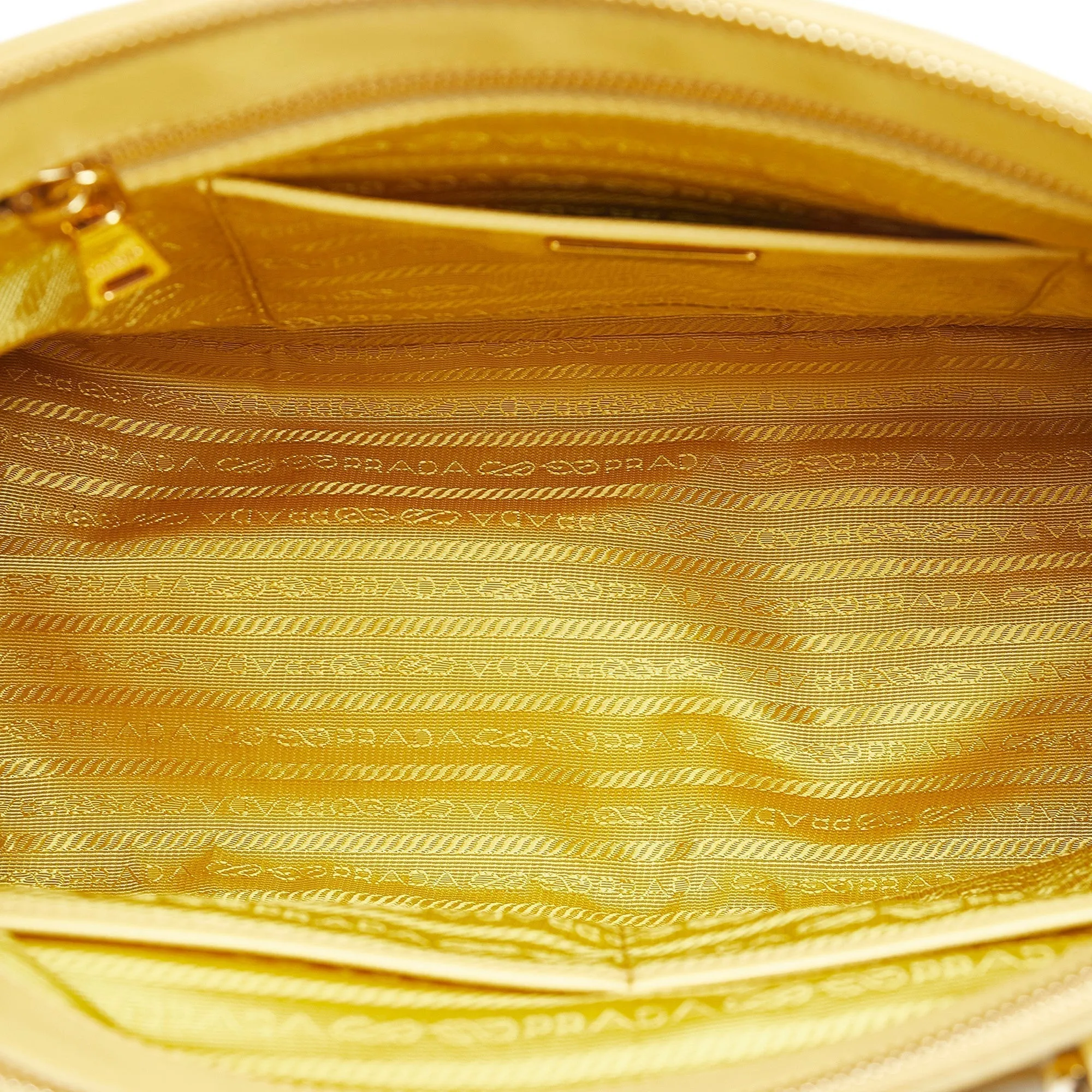 PRADA Saffiano Lux Galleria Double Zip Satchel