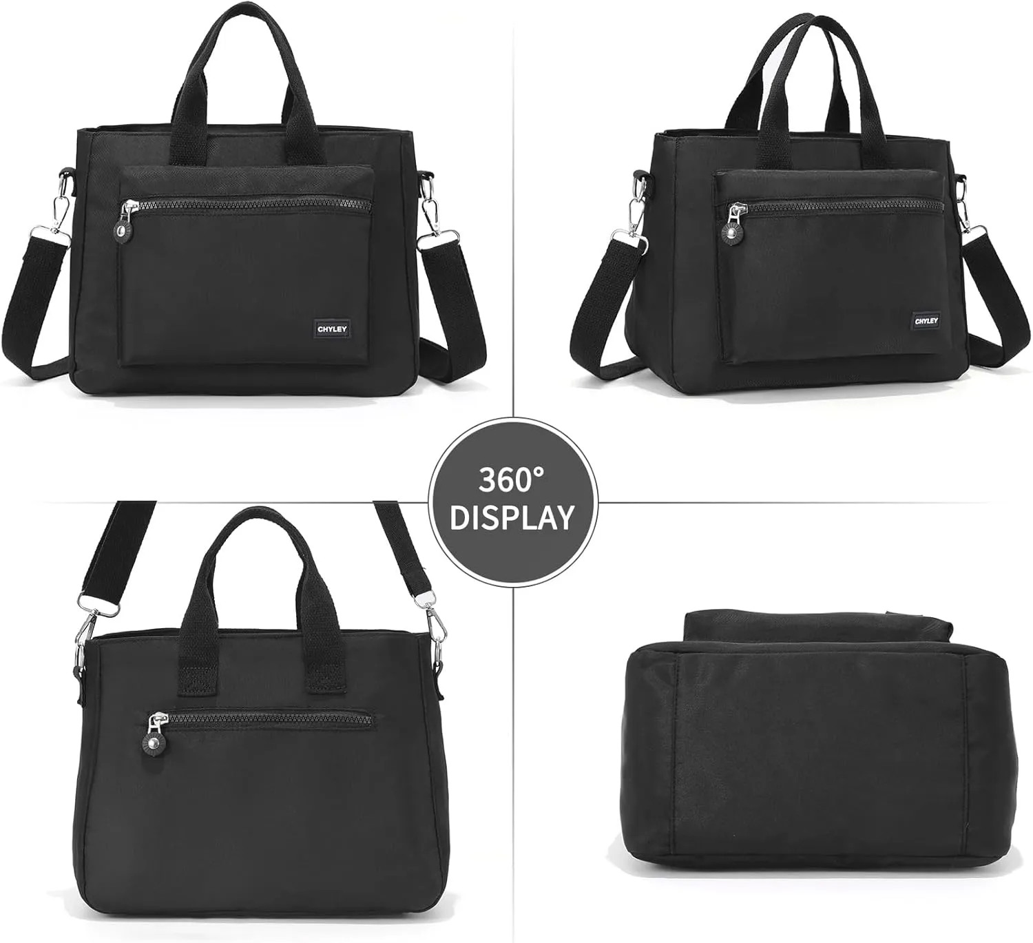 Small Tote Bag for Women,Canvas Crossbody Bags Shoulder Bag With Zipper,Satchel Purse Work Handbag
