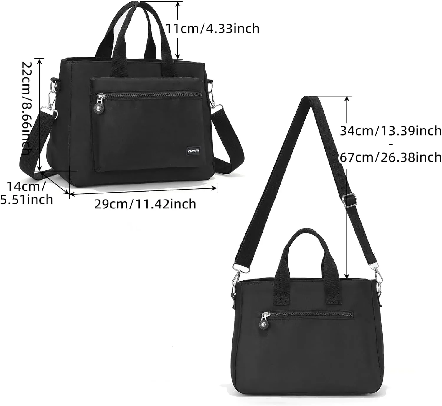 Small Tote Bag for Women,Canvas Crossbody Bags Shoulder Bag With Zipper,Satchel Purse Work Handbag