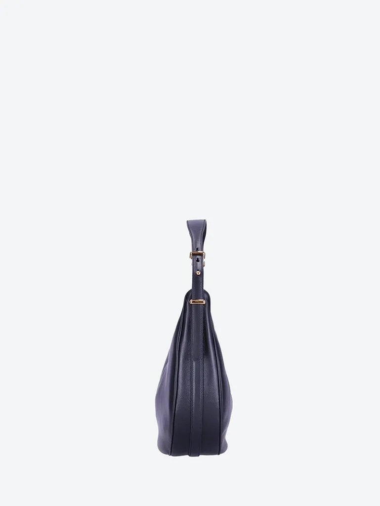Soft grain leather handbag