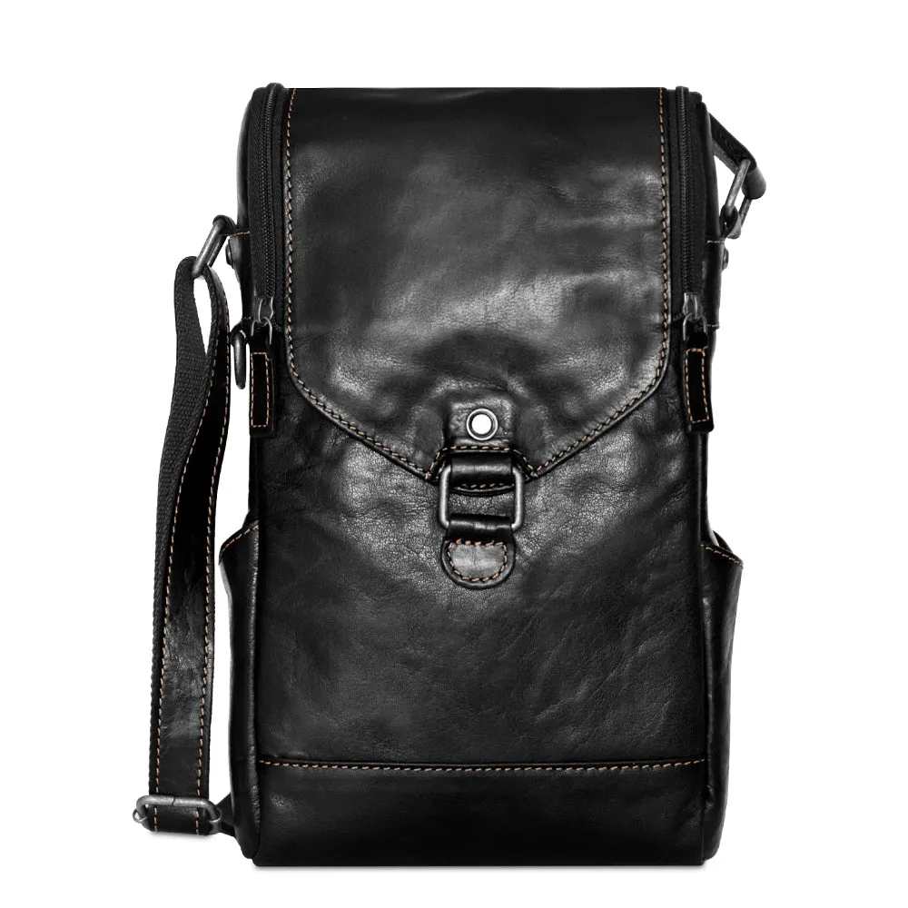 Voyager Crossbody Messenger & Wine Bag #7513