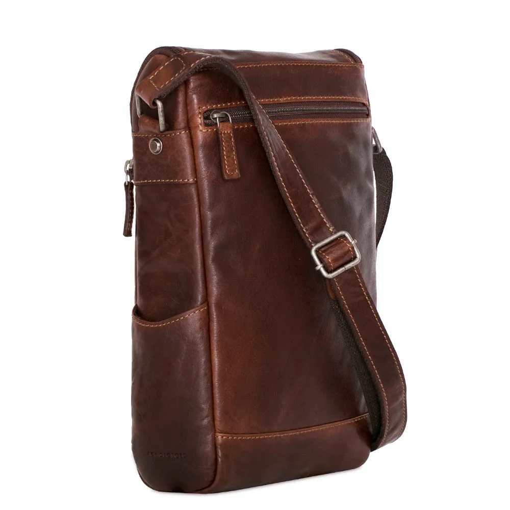 Voyager Crossbody Messenger & Wine Bag #7513