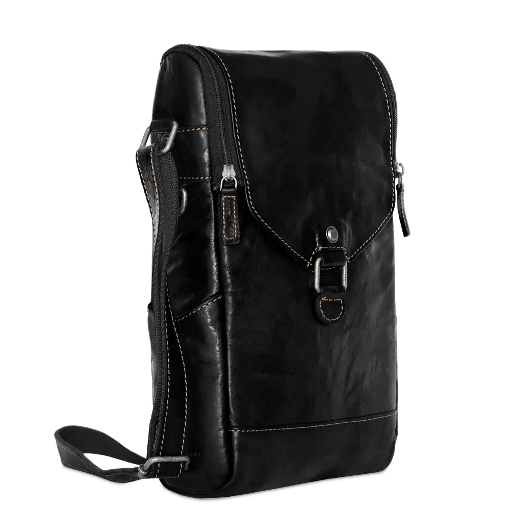 Voyager Crossbody Messenger & Wine Bag #7513