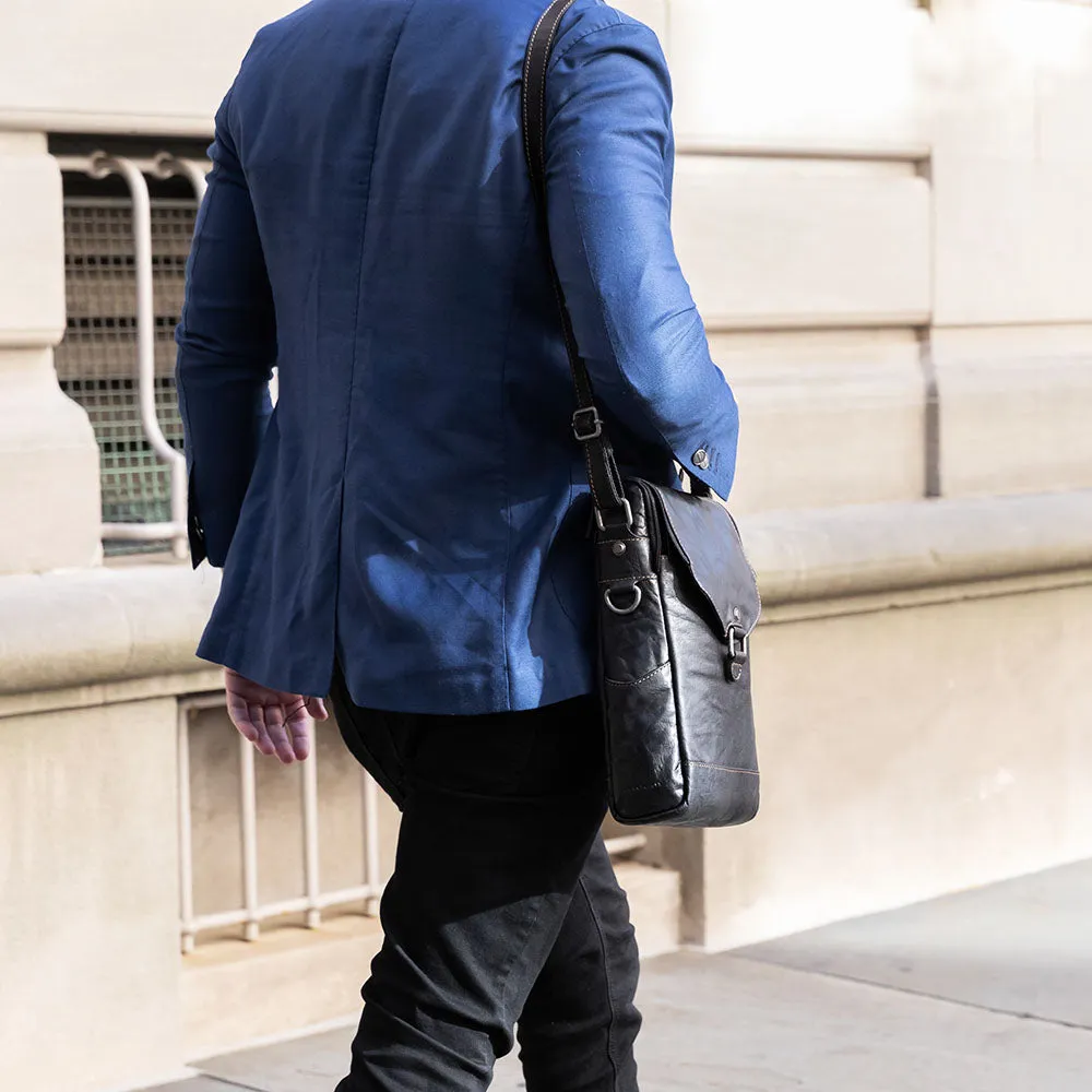 Voyager Crossbody Messenger & Wine Bag #7513