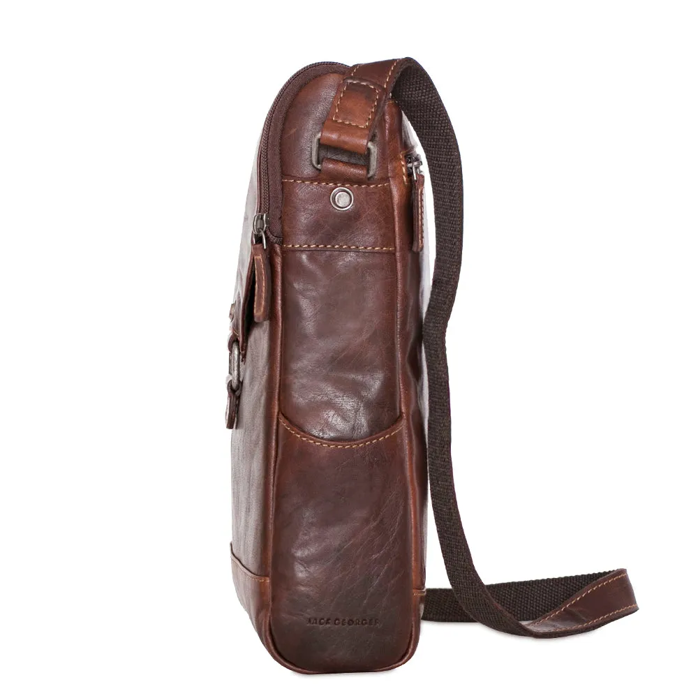 Voyager Crossbody Messenger & Wine Bag #7513