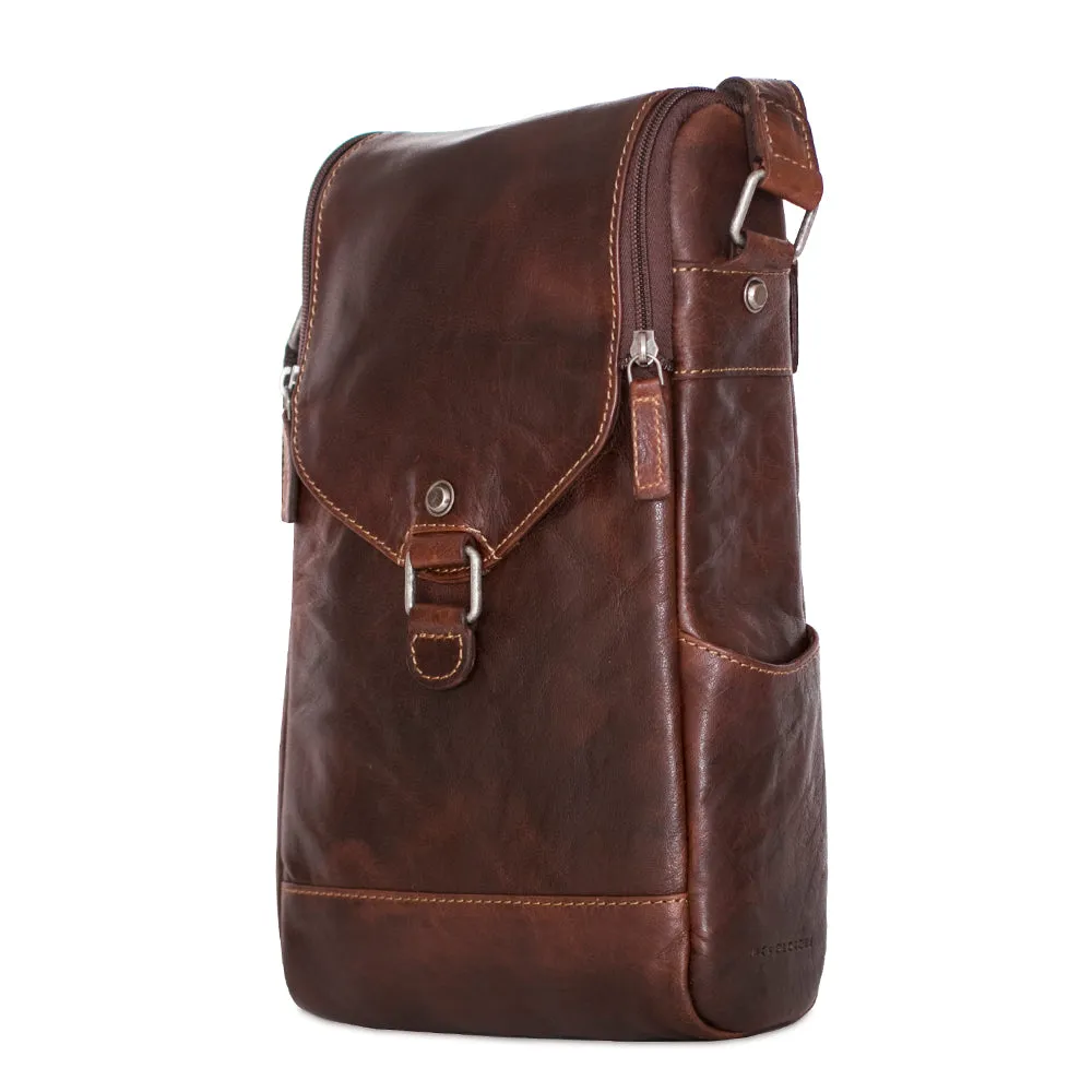 Voyager Crossbody Messenger & Wine Bag #7513